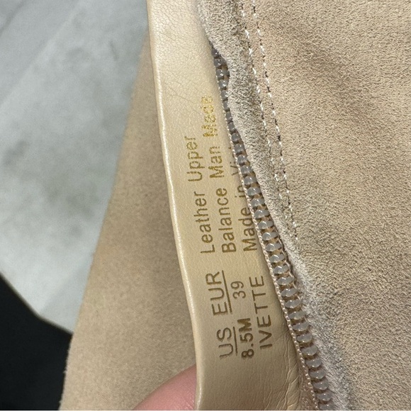 Sam Edelman Women's Tan Ankle Boots, size 8.5, Suede, NWOT - Picture 8 of 11